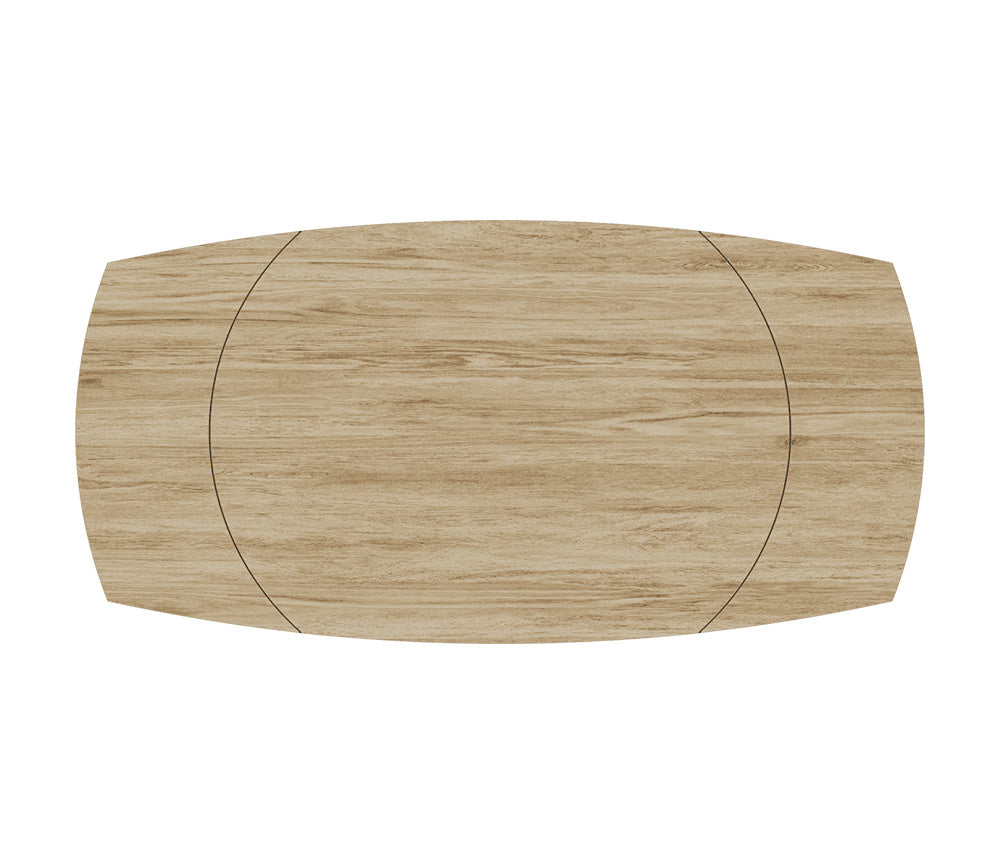 Table céramique effet bois extensible - Kheops - Akante - Souffle d'intérieur