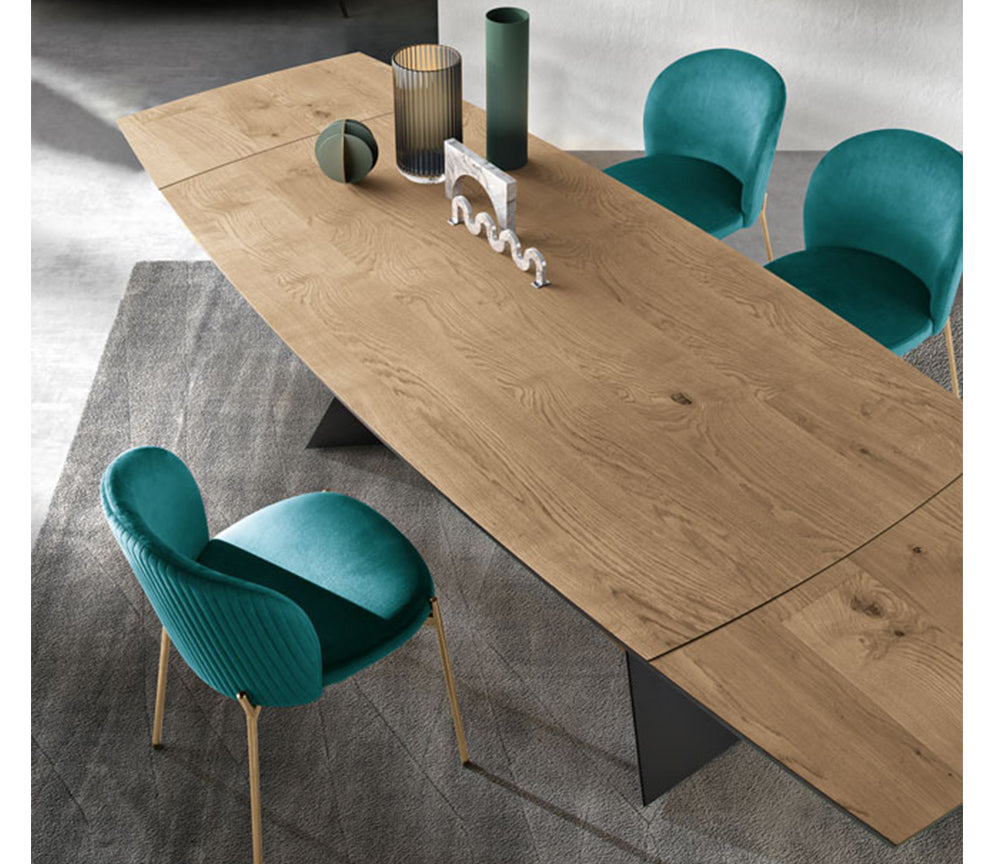 Table de salle à manger en bois extensible - Capodarte - Souffle d'intérieur