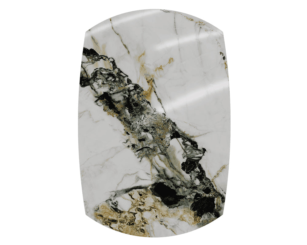 Détail plateau – Austy – céramique effet marbre Doro