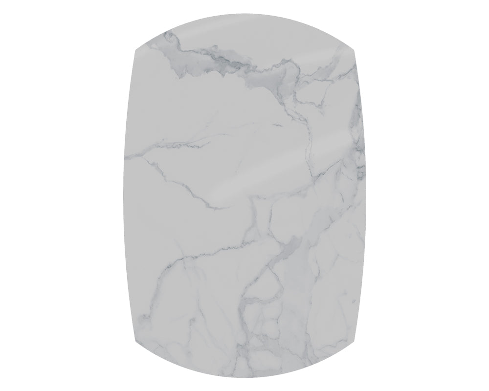 Détail plateau – Austy – céramique effet marbre Mat