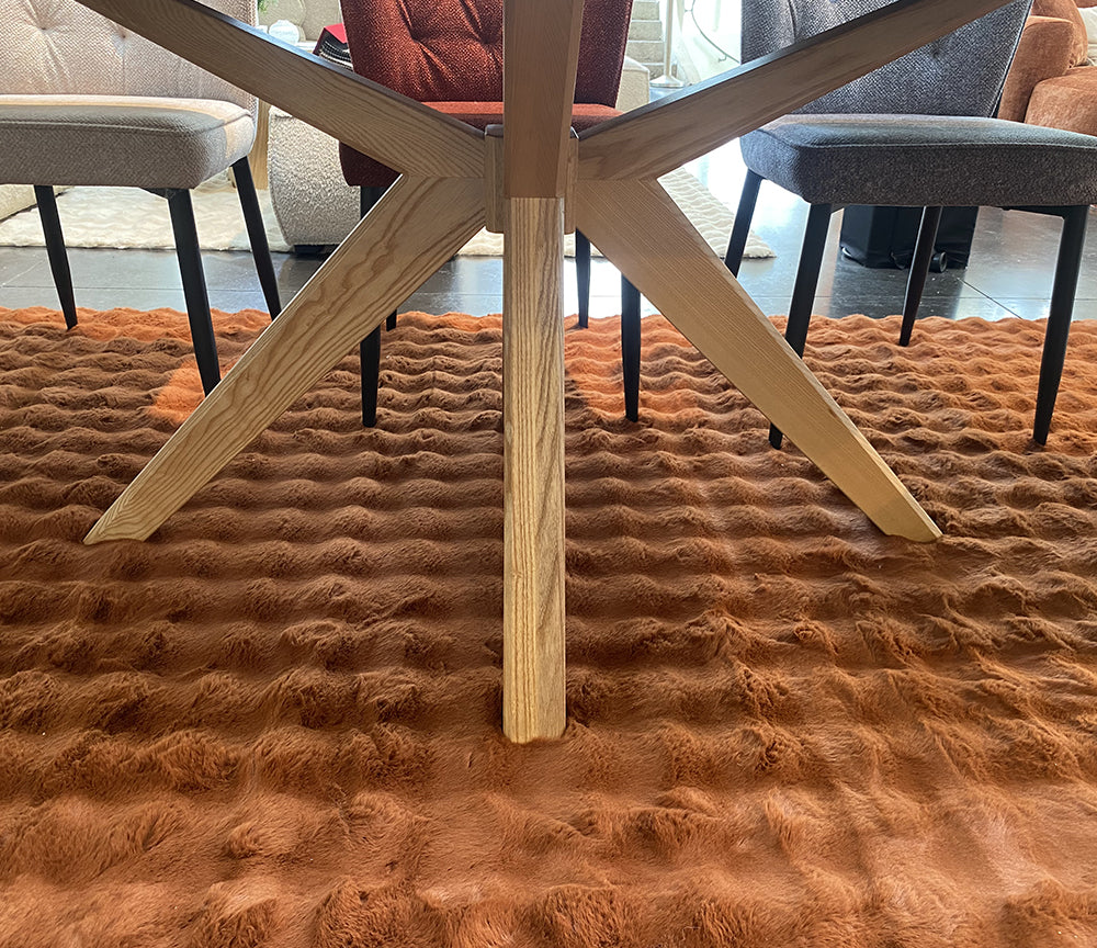 Table extensible en bois rectangulaire - Souffle d'intérieur