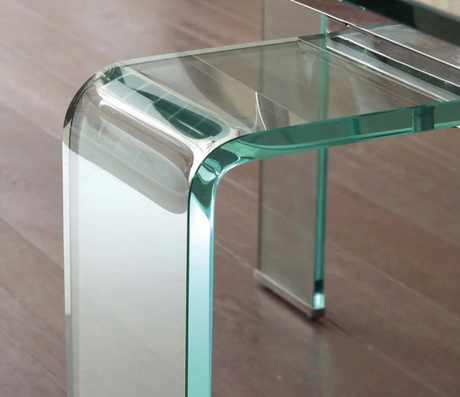 Table en verre extensible design italien -  Souffle d'intérieur