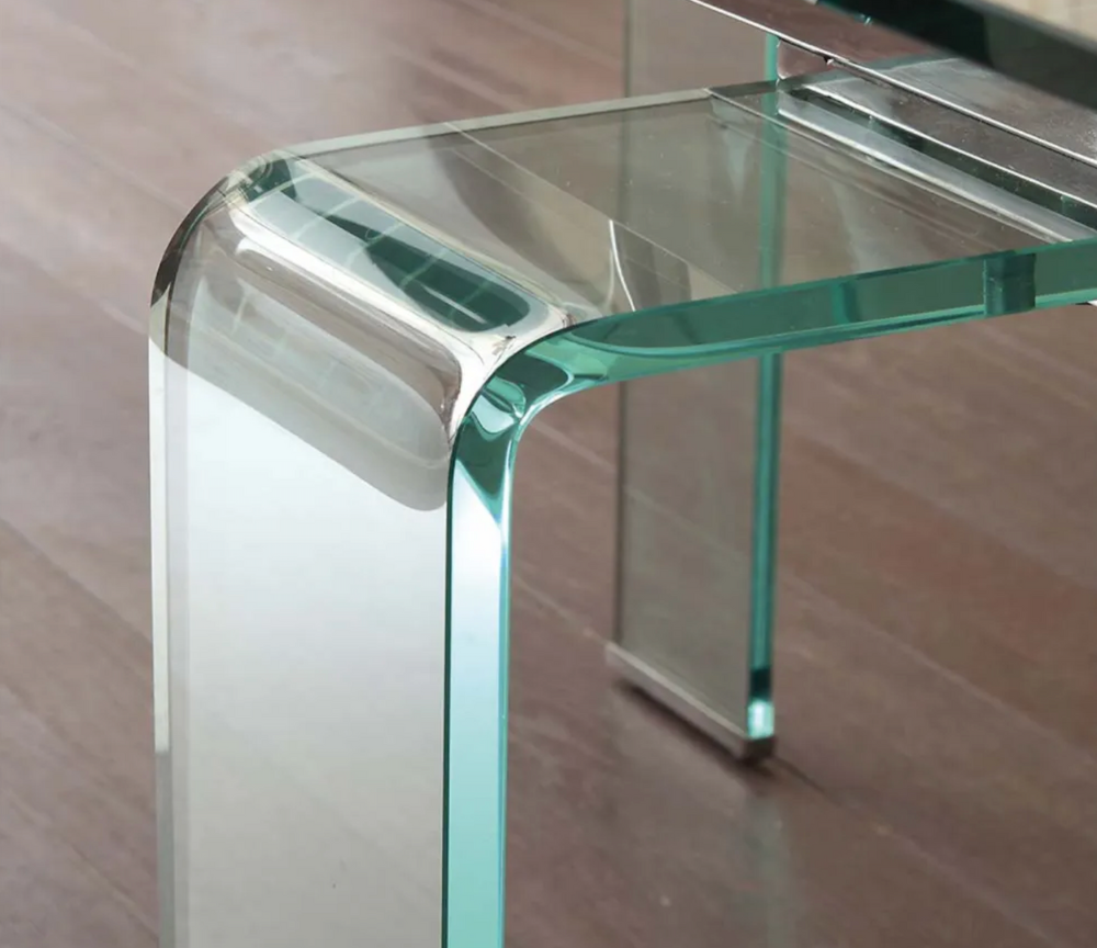 Table en verre extensible design italien - Souffle d'intérieur