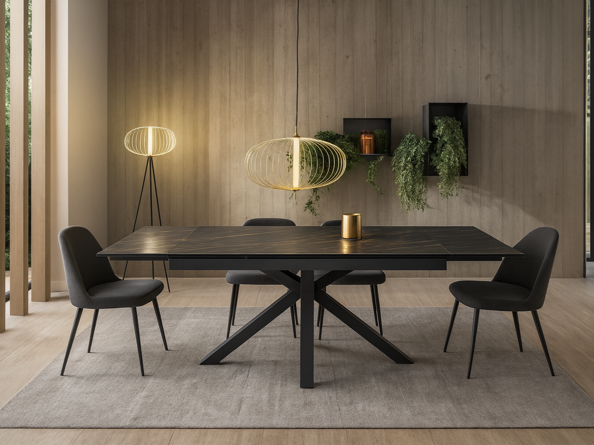 Table céramique marbre extensible - Stan
