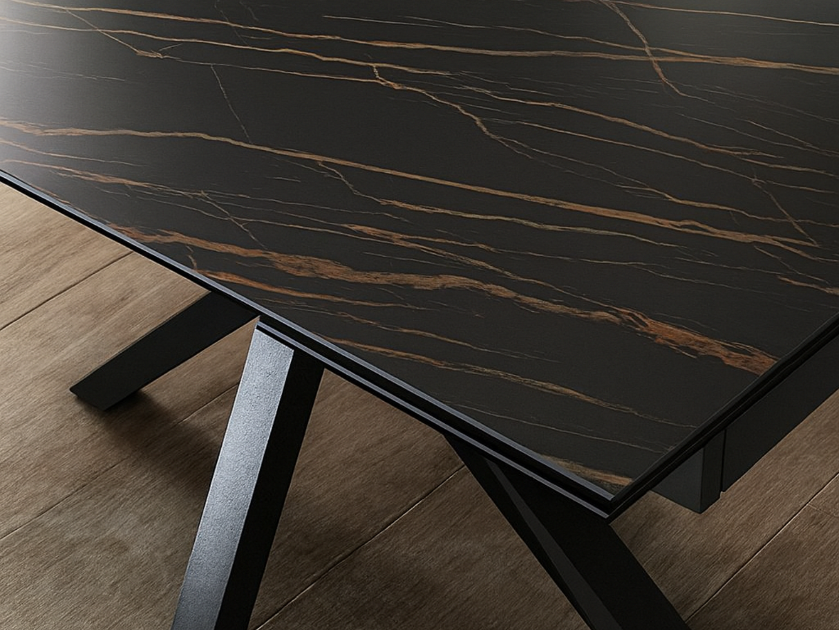 Table céramique marbre extensible - Stan