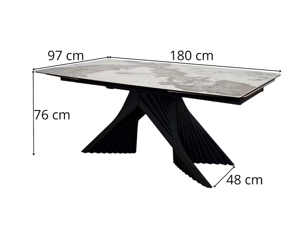 Schéma dimensions - Sirocco - 180x97x76 cm