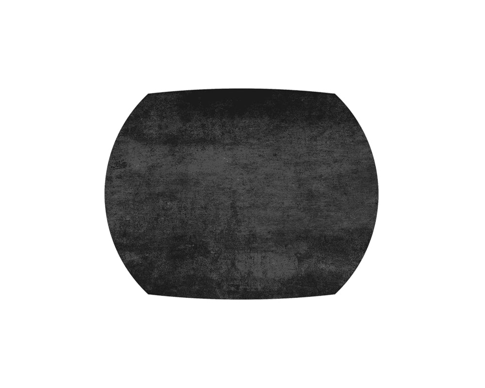 Table extensible céramique couleur titane design - akante - Souffle d'intérieur