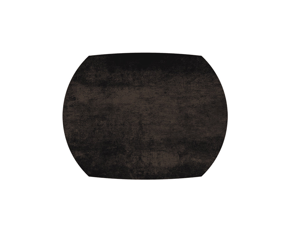 Table extensible céramique couleur acier design - akante - Souffle d'intérieur