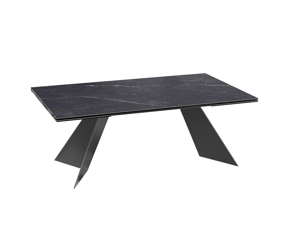 Table marbre céramique extensible - Akante - Souffle d'intérieur