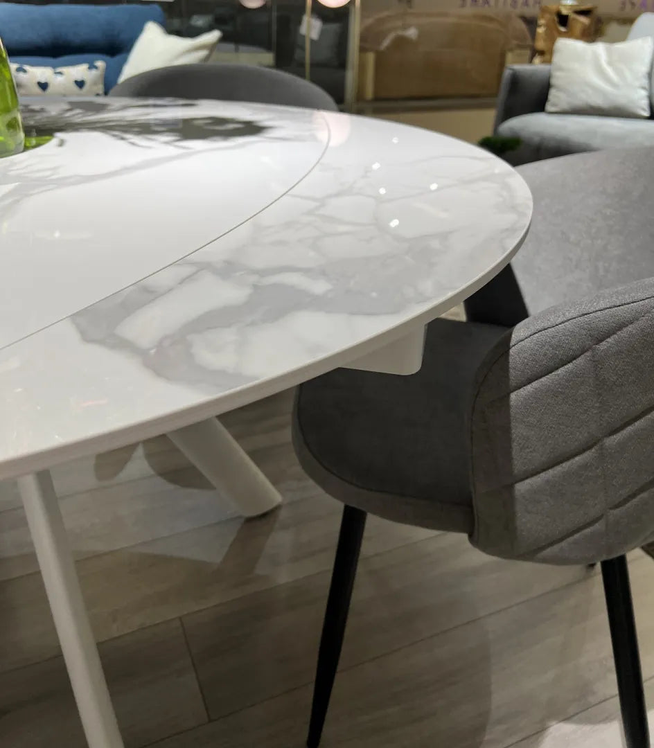 Table céramique marbre extensible - Ronny