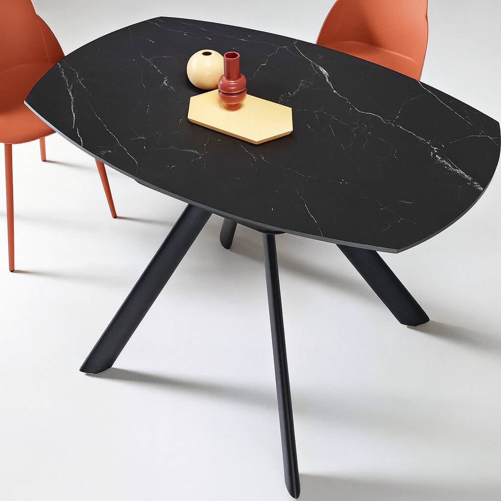 Table céramique marbre extensible - Ronny