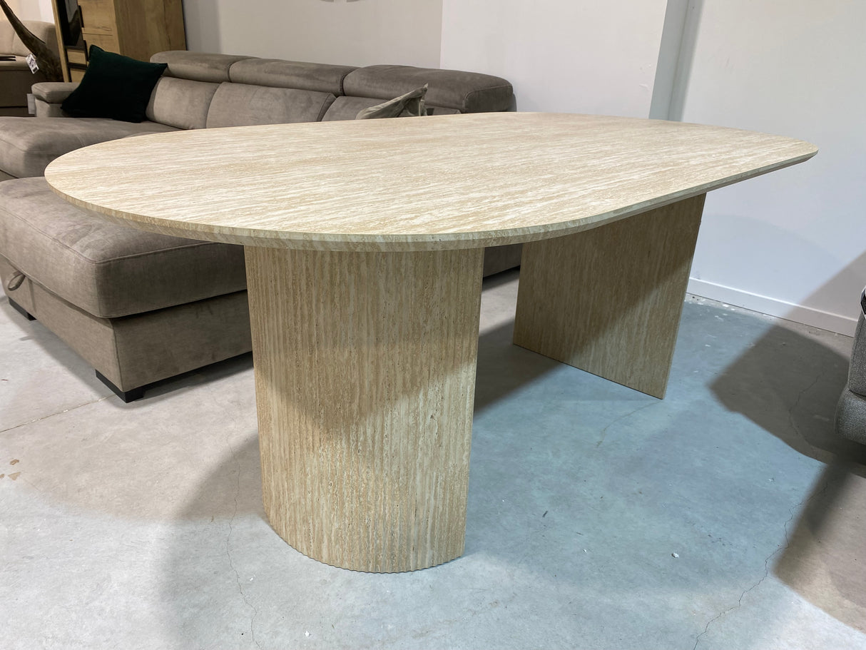 Black oval table 200x100 or 220x110cm - Lagosy