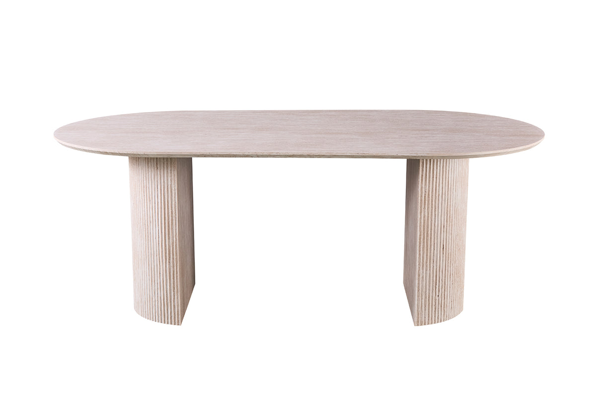 Black oval table 200x100 or 220x110cm - Lagosy
