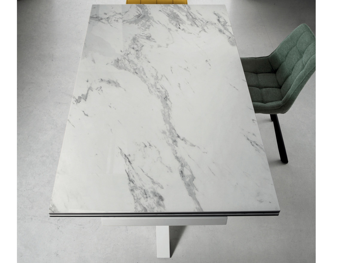 Table céramique marbre extensible - Stan