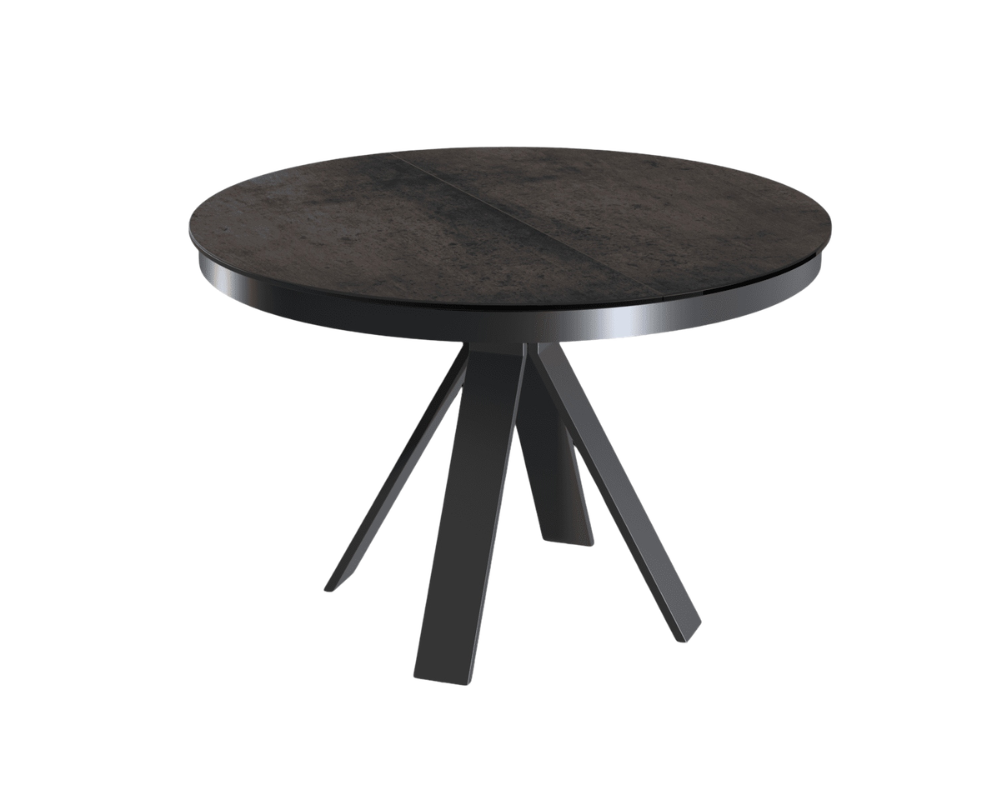 Table ronde céramique extensible Akante - Chanterelle