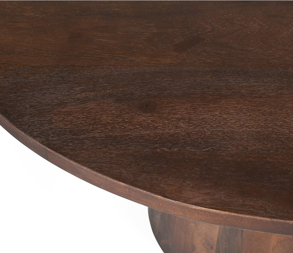 Table ronde de salle à manger en bois - Rousseau - Souffle d'intérieur