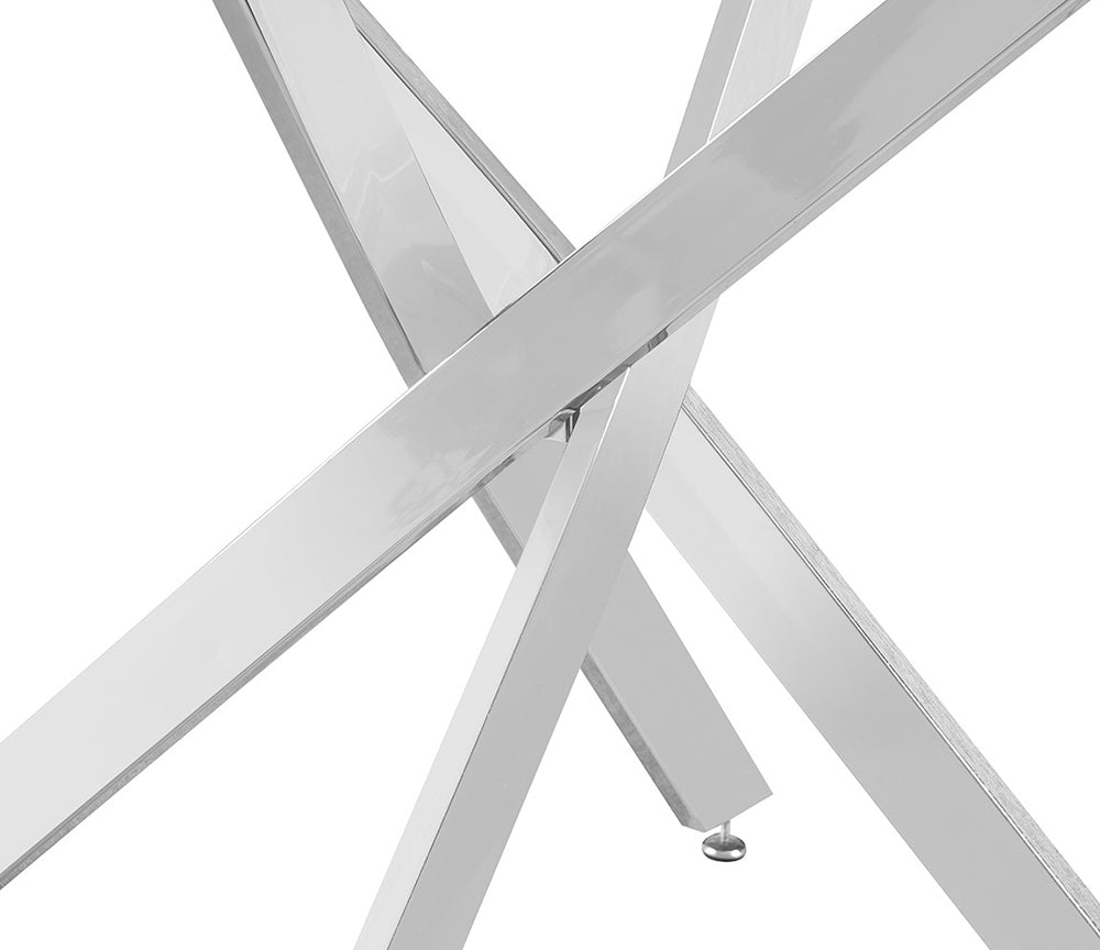 Table ronde en verre - Souffle d'intérieur