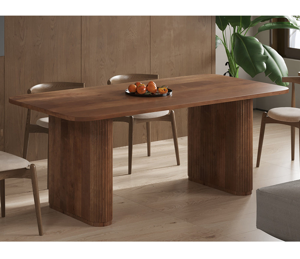 Table de salle à manger en bois - Rousseau - Souffle d'intérieur