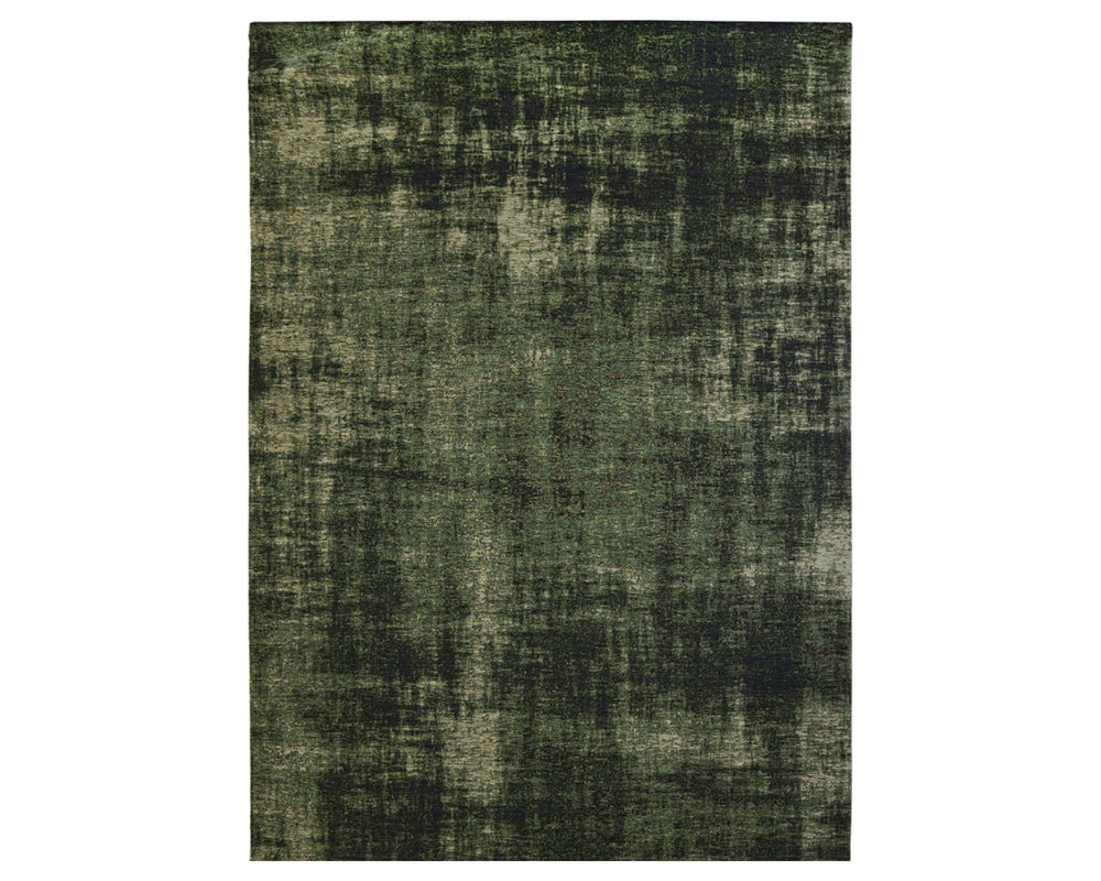 Tapis de salon contemporain rectangulaire vert - ma salgueiro - souffle d'intérieur