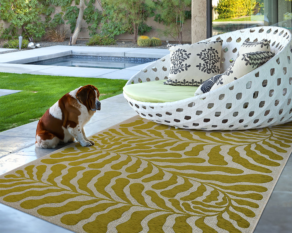Tapis de terrasse exterieur tendance - Salgueiro rugs - Souffle d’Intérieur