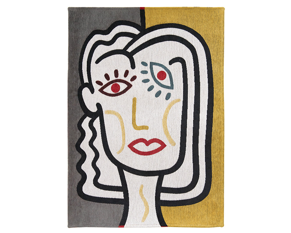 Tapis moderne salon portrait - Salgueiro rugs - Souffle d’Intérieur