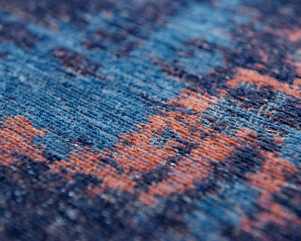 Tapis original salon multicolore - Salgueiro rugs - Souffle d’Intérieur