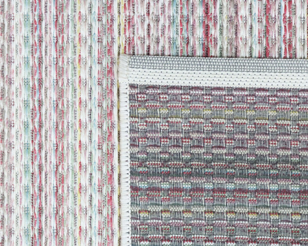 Tapis pour terrasse extérieur à rayure - Salgueiro rugs - Souffle d’Intérieur