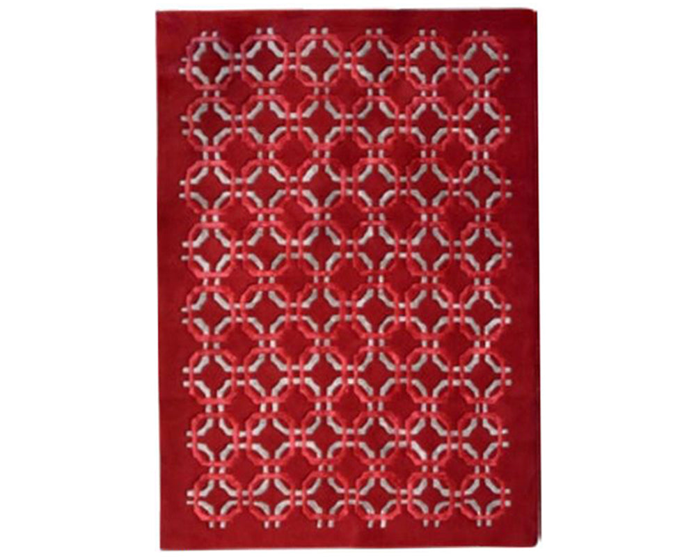 tapis-rouge-pour-salon-forme-géométrique-salgueiro-rugs-souffle-d-interieur