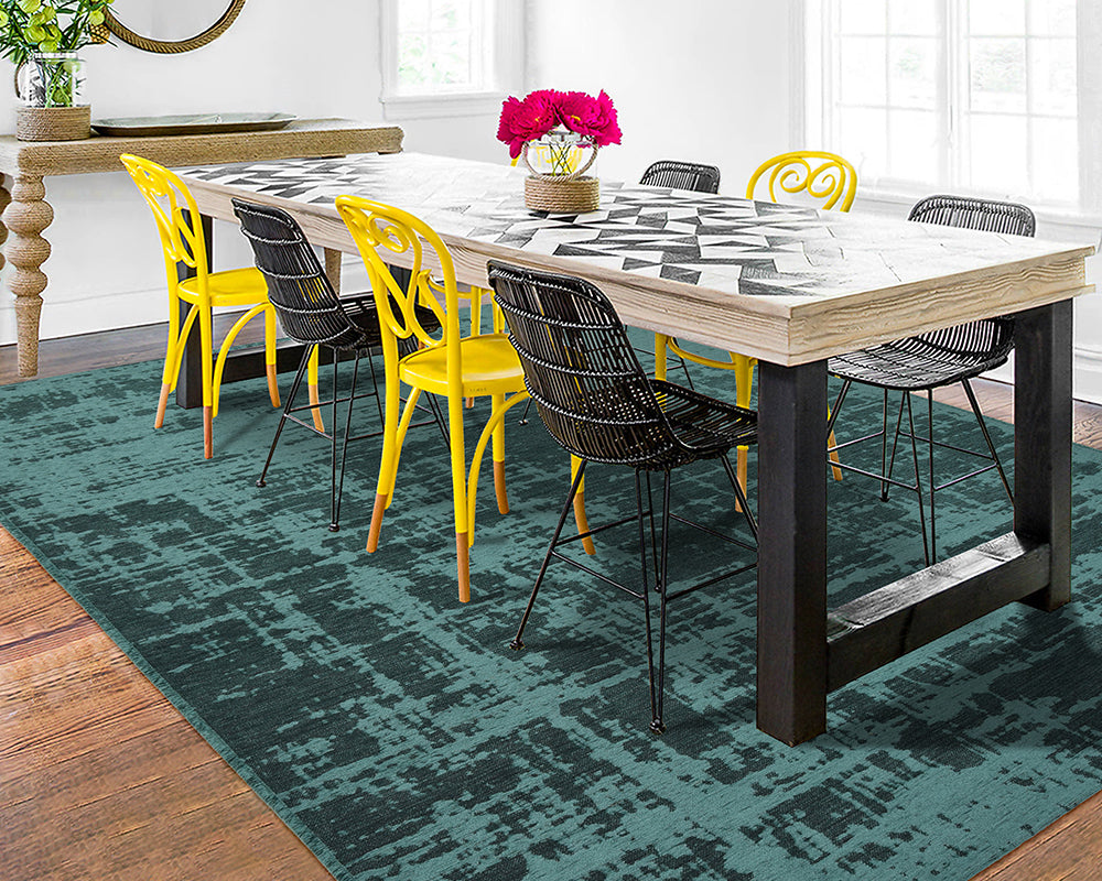 Tapis salle a manger tendance - Salgueiro rugs - Souffle d’Intérieur