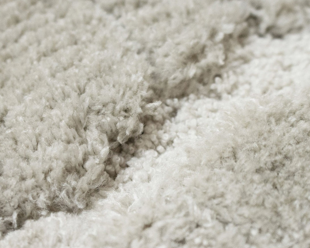 Tapis salon épais gris clair - Salgueiro rugs - Souffle d'Intérieur