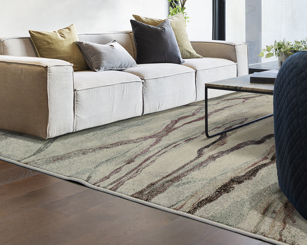 Tapis salon tendance rectangulaire - Salgueiro rugs - Souffle d'Intérieur