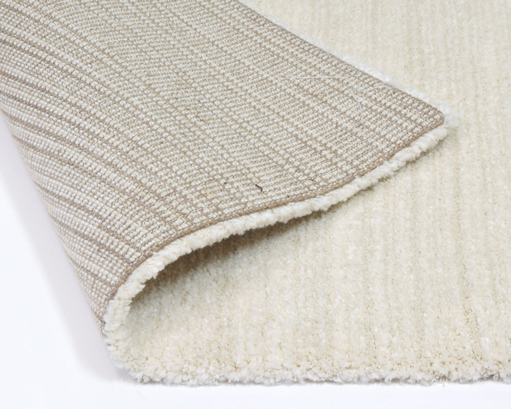 Tapis salon uni beige clair - Salgueiro rugs - Souffle d'Intérieur