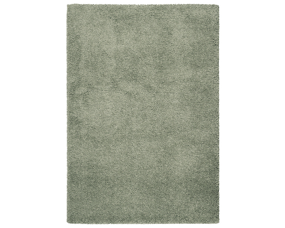 Tapis salon vert foncé uni - Salgueiro rugs - Souffle d'Intérieur