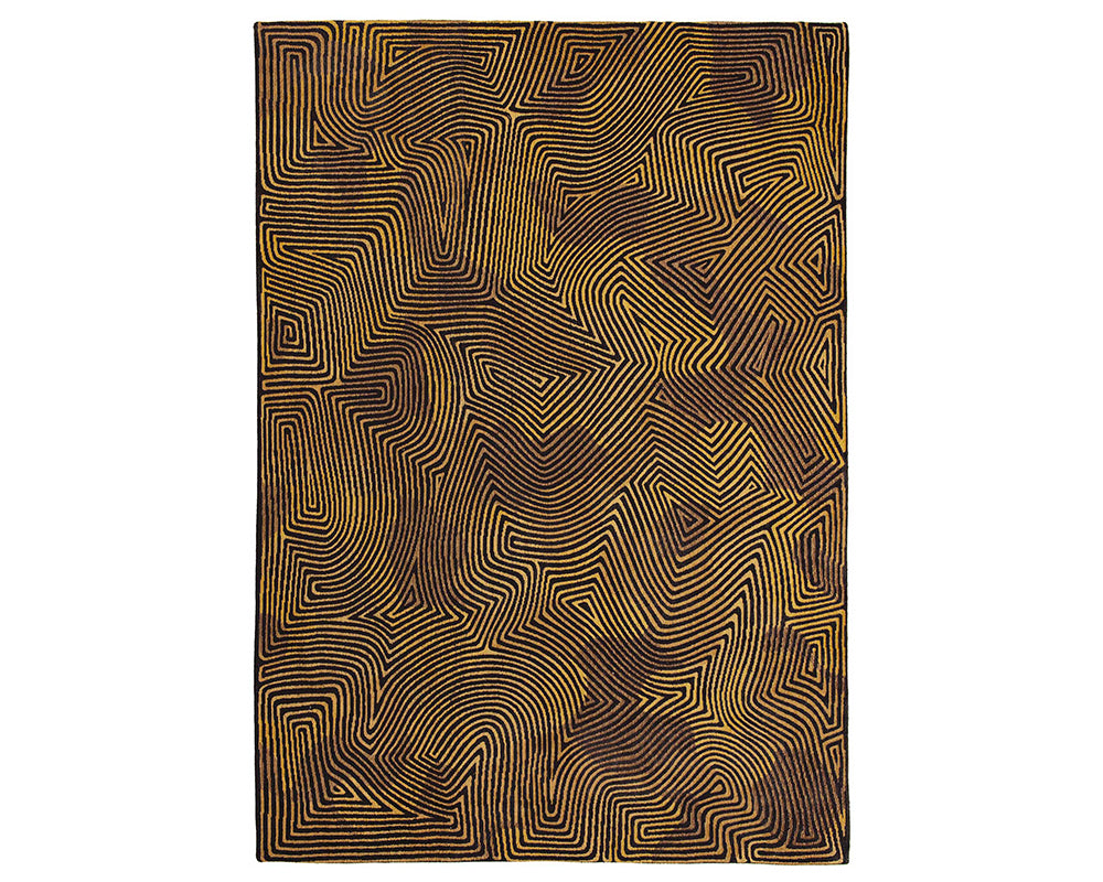 Tapis sous table geometrique - Salgueiro rugs - Souffle d’Intérieur