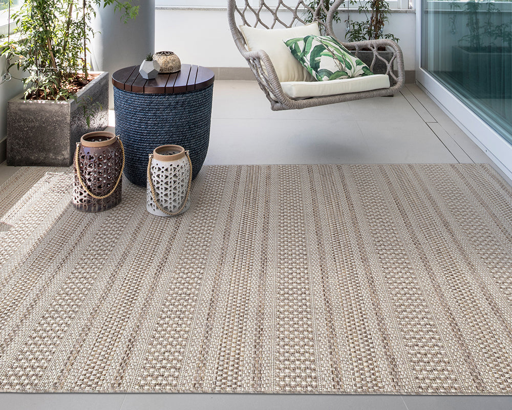 Tapis style oriental d'extérieur - Salgueiro rugs - Souffle d’Intérieur