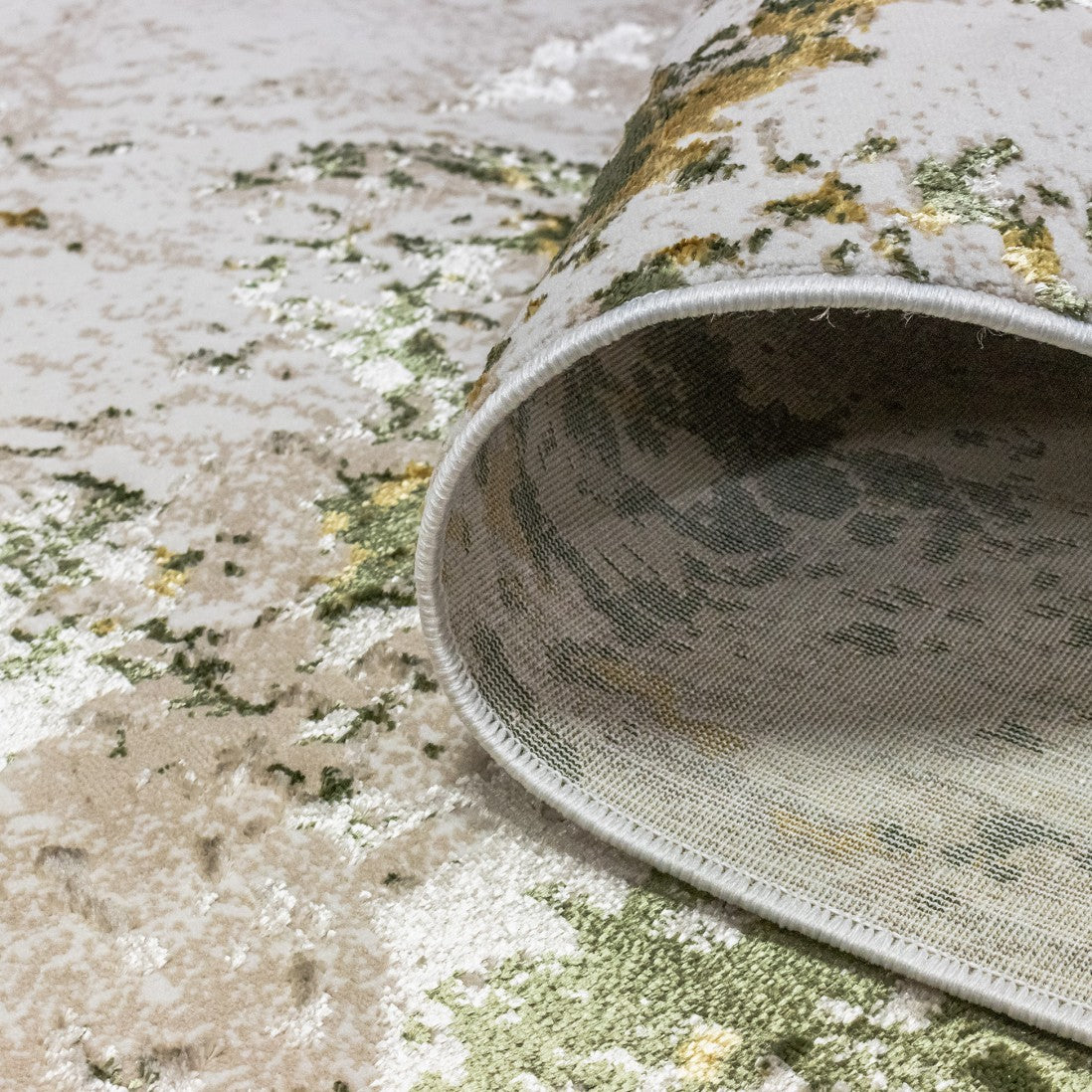 Tapis moderne salon bicolore - Batik