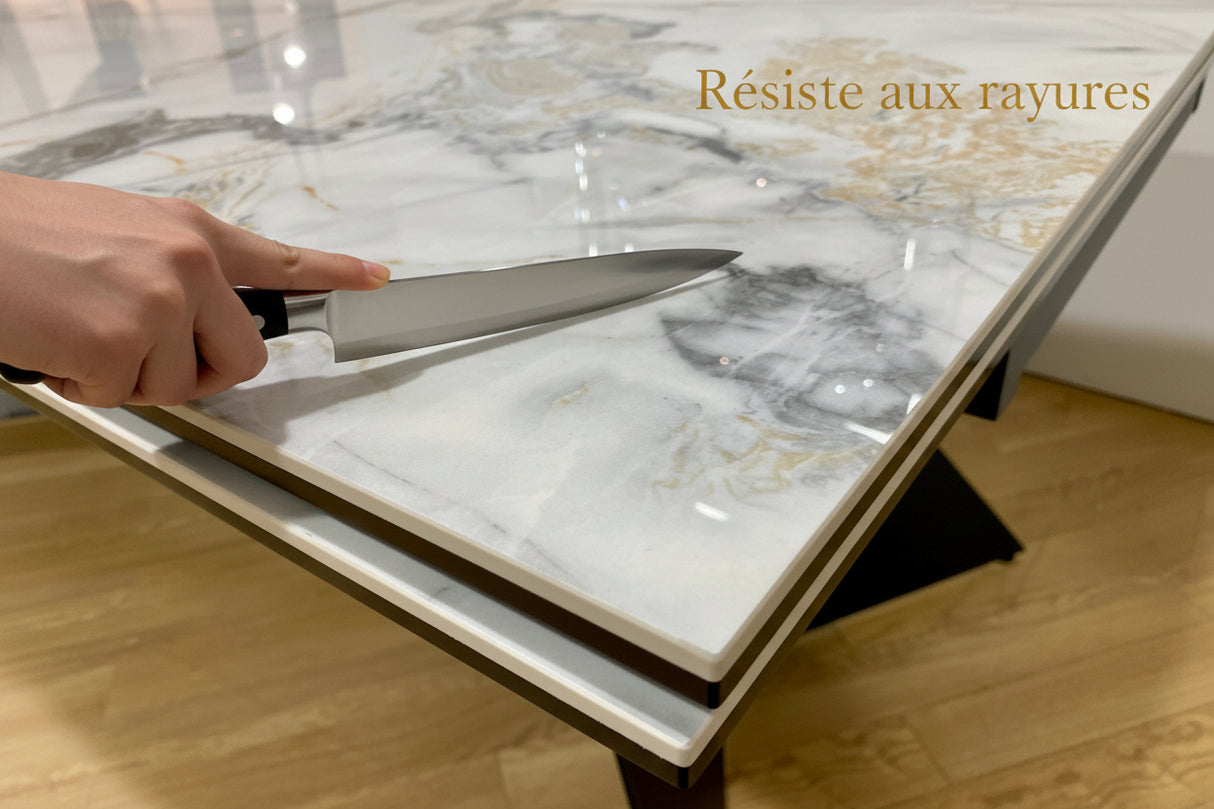 zoom du plateau dans le magasin de meuble a Yerres - Souffle d'intérieur