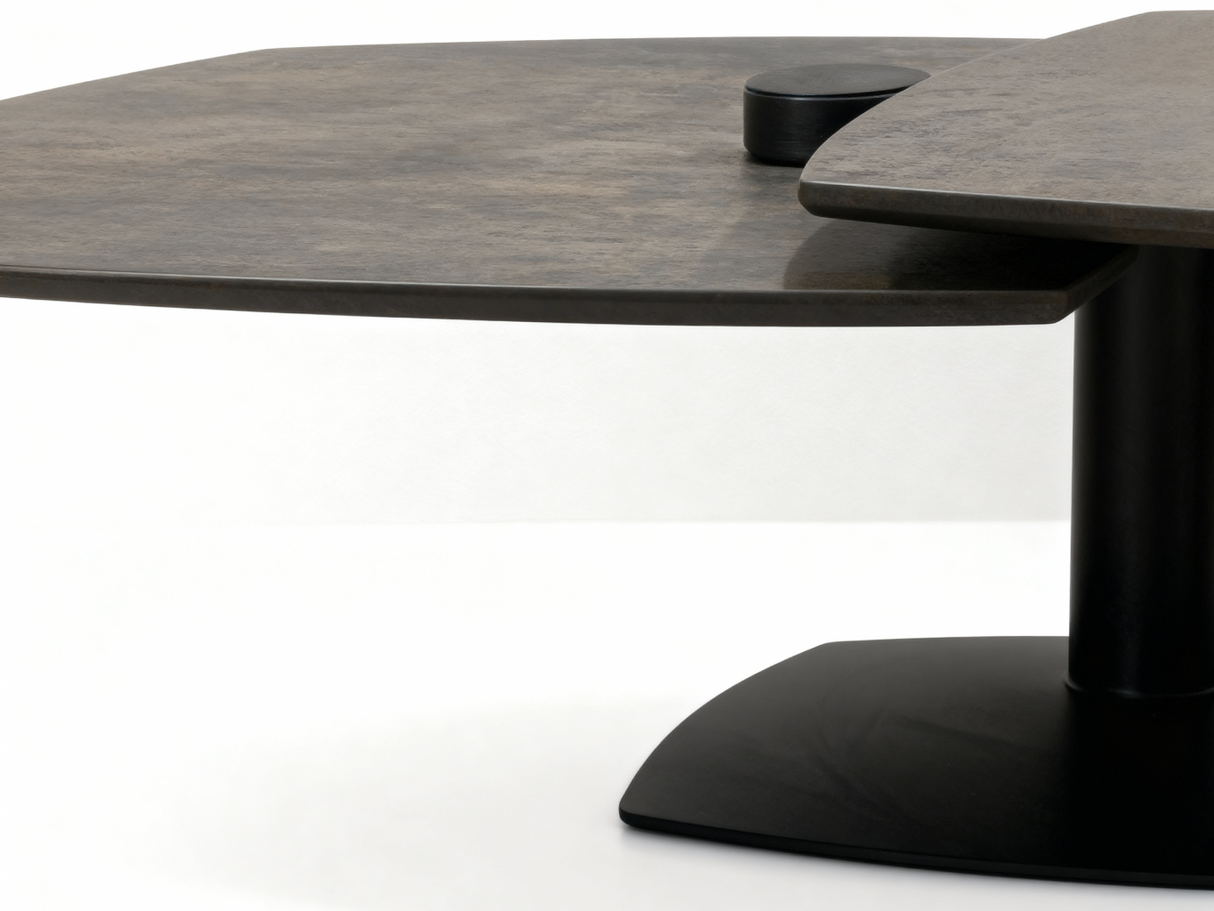 zoom-Détail plateau – modèle tonga – céramique finition