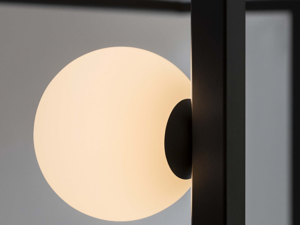 Lampadaire boule moderne - Birdy