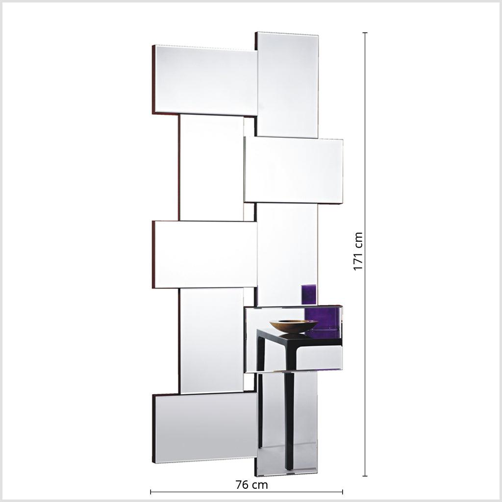 Miroir mural design moderne rectangulaire - Cris