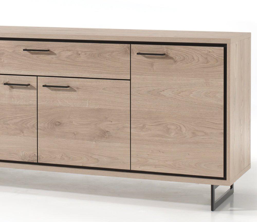 Buffet contemporain moderne en bois pieds métal design - Serge