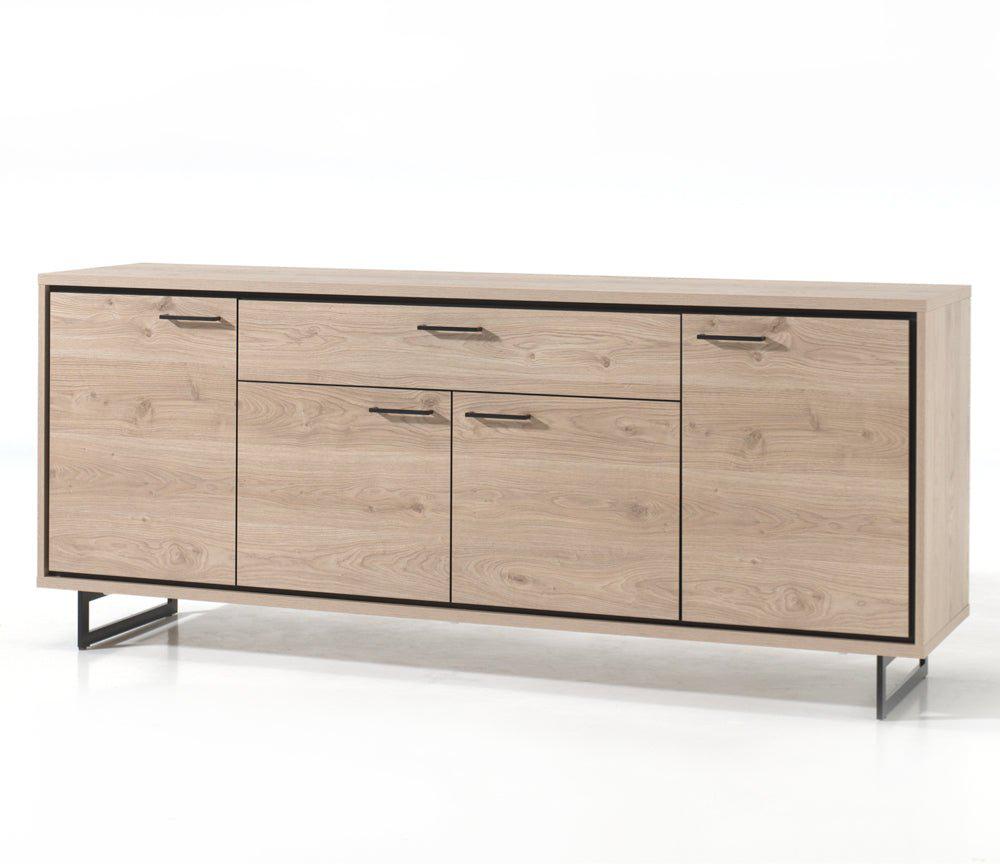 Buffet contemporain moderne en bois pieds métal design - Souffle d'intérieur