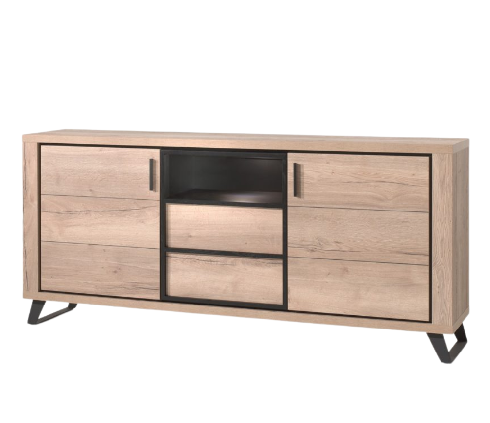 buffet en bois moderne - Souffle d'intérieur