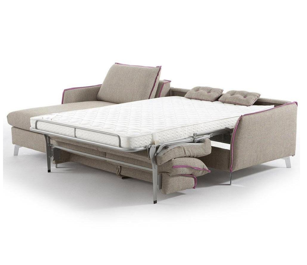 canapé convertible lit rapido en tissu - SOUFFLE D’INTÉRIEUR