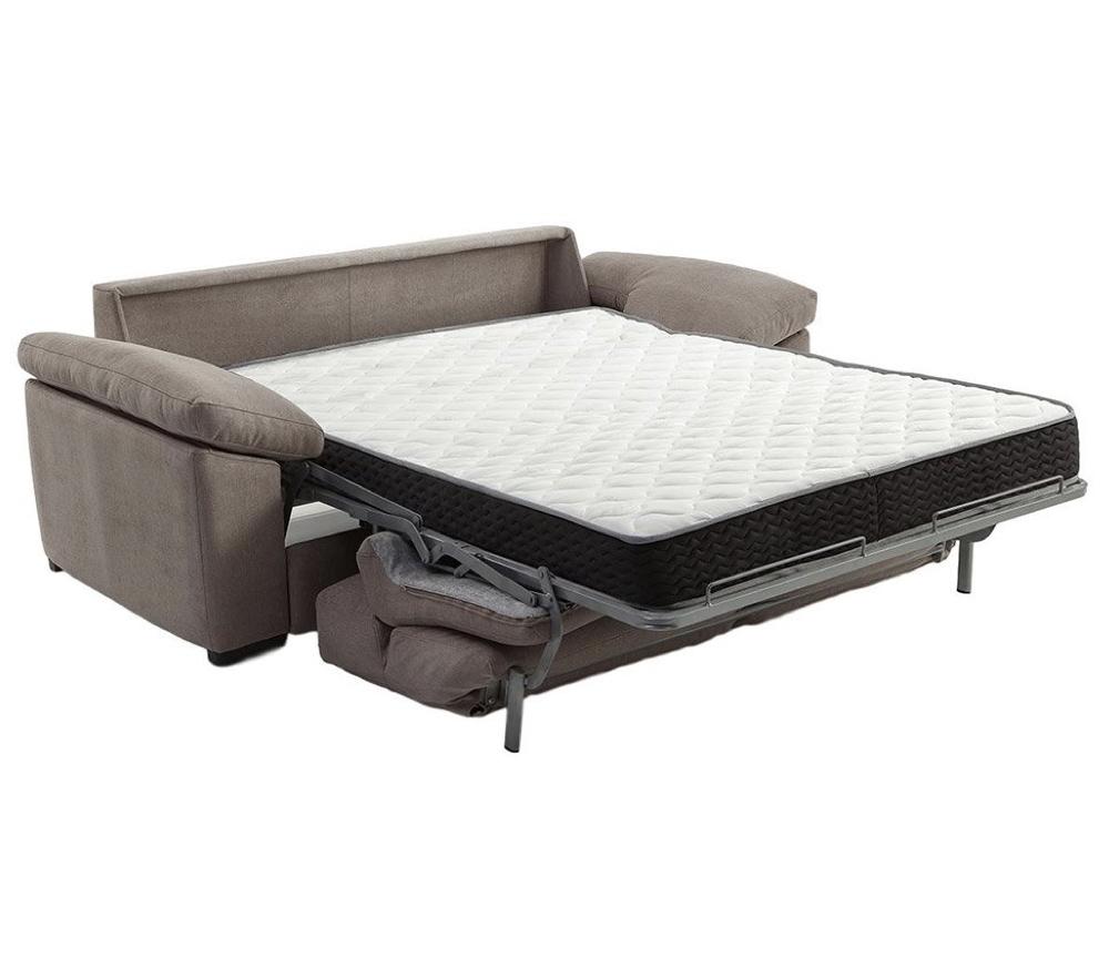 Canapé lit convertible rapido en tissu matelas 18cm - Patricia