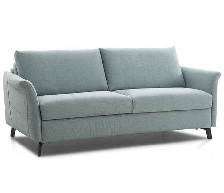 Canapé convertible en tissu bleu design rapido  - Souffle d'intérieur