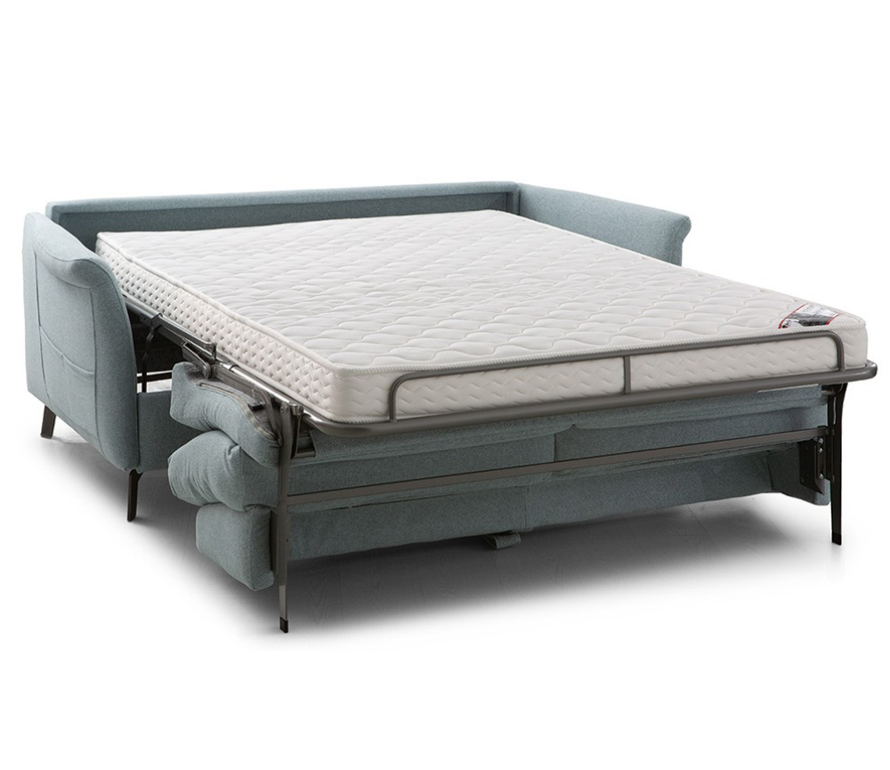 Canapé convertible en tissu bleu design rapido - Souffle d'intérieur