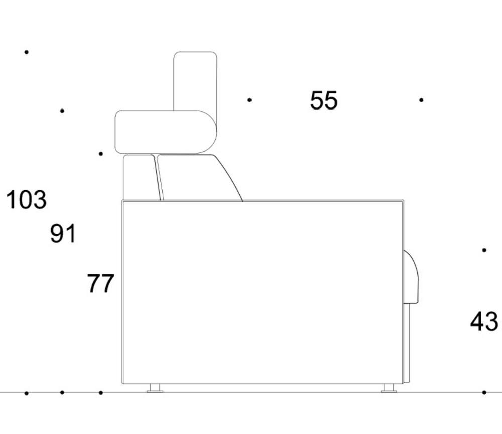 Canapé d'angle beige convertible lit 140 rapido 283 x 220cm - Ginny