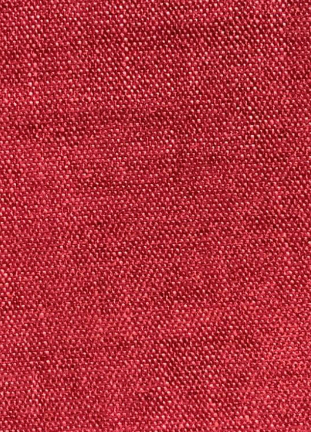 Fauteuil de table design pivotant pieds métal en tissu rouge - Souffle d'intérieur