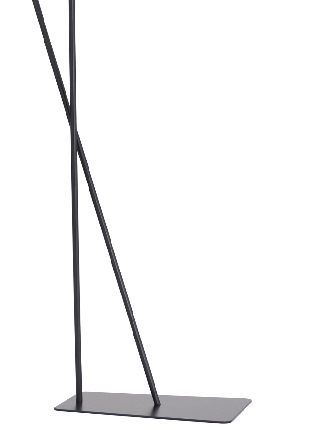 Lampadaire moderne noir design épuré  - Filament